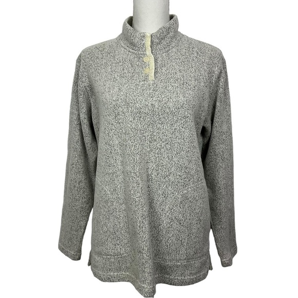ORVIS Women’s Pullover Sweater Sz Small Multi Color Long Sleeves Knit 4 Buttons - Picture 1 of 12